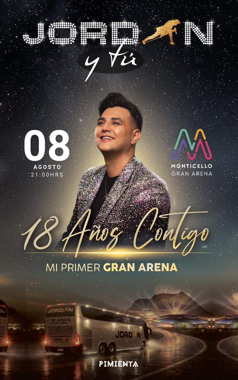 18 años contigo - Gran Arena Monticello